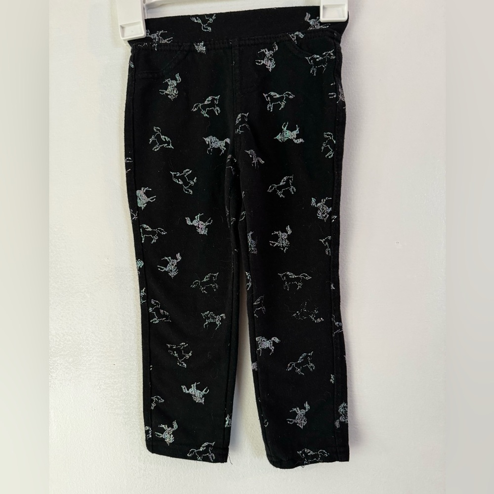 Colette Lilly- Girls 4t Sparkly Unicorn Leggings